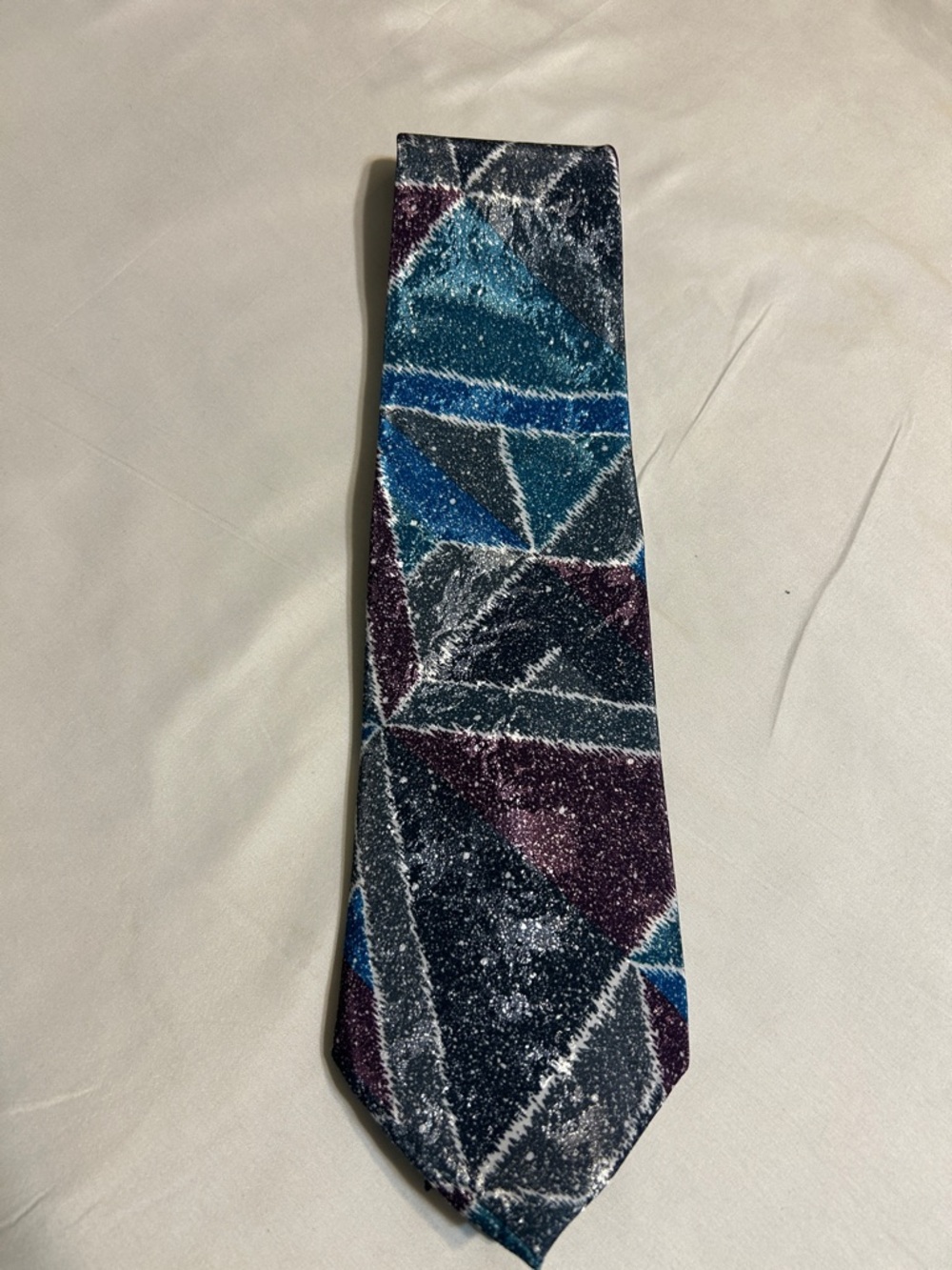 🧞‍♀️Steep Cheap Sale💸 Hardy Amies London blue burgundy green abstract tie